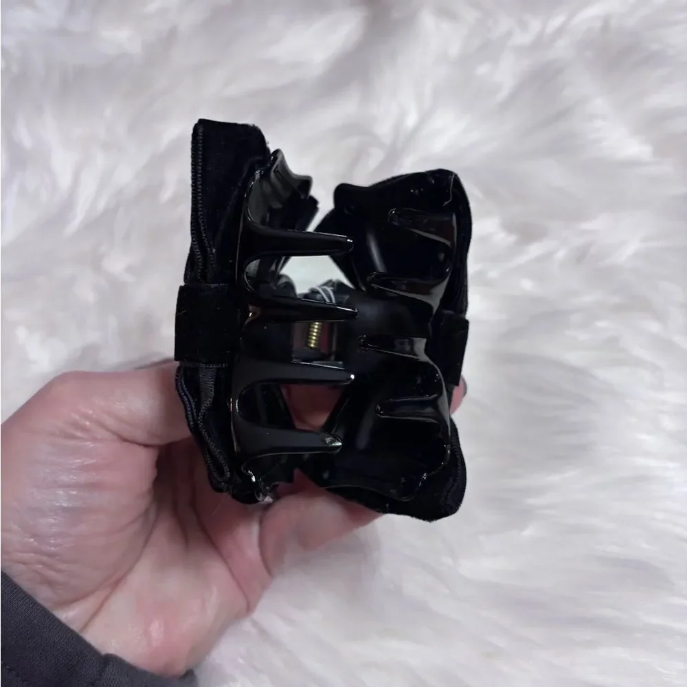 J. Crew Black Velvet Bow Hair Clip